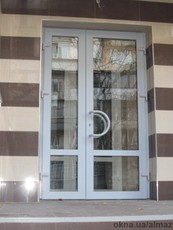 Двери входные металлопластиковые